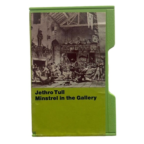 Jethro Tull Ministrel in the Gallery Green Cassette Tape Rock 1976 Chrysalis Rec - Picture 1 of 8